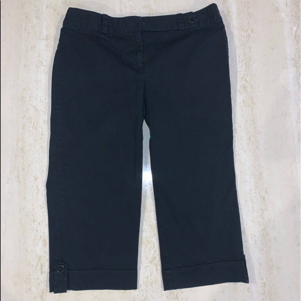 Ann Taylor black capris